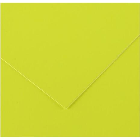 Χαρτί χειροτεχνίας CANSON VIVALDI 50x65 250gr fluo yellow