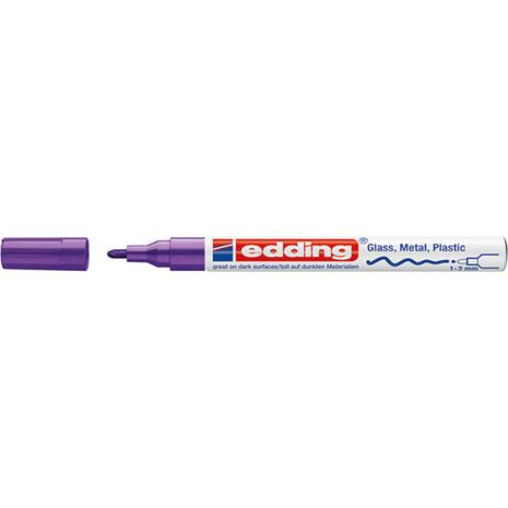 Μαρκαδόρος ανεξίτηλος EDDING 751 1-2mm βιολέ