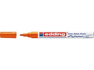 Μαρκαδόρος ανεξίτηλος EDDING 751 1-2mm πορτοκαλί