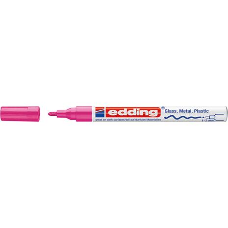 Μαρκαδόρος ανεξίτηλος EDDING 751 1-2mm ροζ