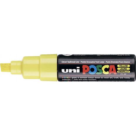 Μαρκαδόρος posca pc-8k κίτρινο