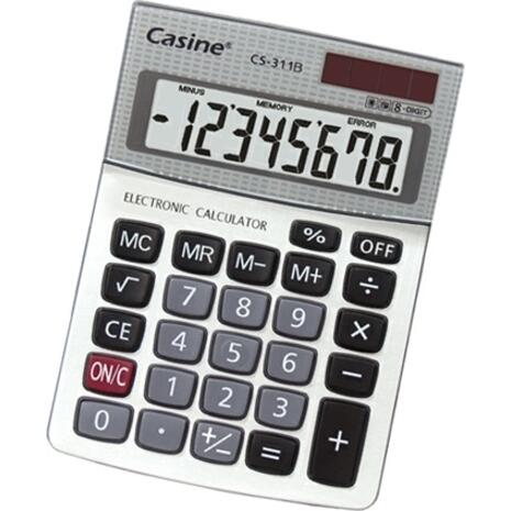 Αριθμομηχανή CASINE CS-311B 8 ψηφίων 15x10x3cm