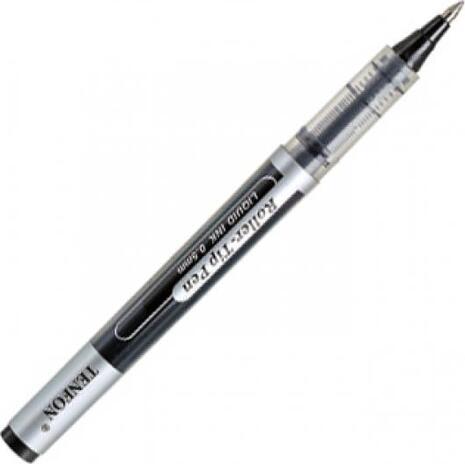 Στυλό TENFON Roller 0.5 mm Μαύρο (Μαύρο)