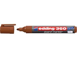Μαρκαδόρος πίνακα Edding 360  (Καφέ)
