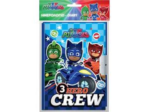 Σημειωματάριο με κλειδαριά PJ MASKS (0484160)