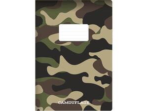 Τετράδιο καρφίτσα Next Camouflage 17x25cm 40 φύλλων (Διάφορα σχέδια)