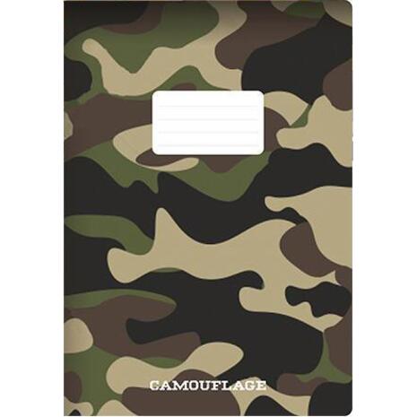 Τετράδιο καρφίτσα Next Camouflage 17x25cm 40 φύλλων (Διάφορα σχέδια)