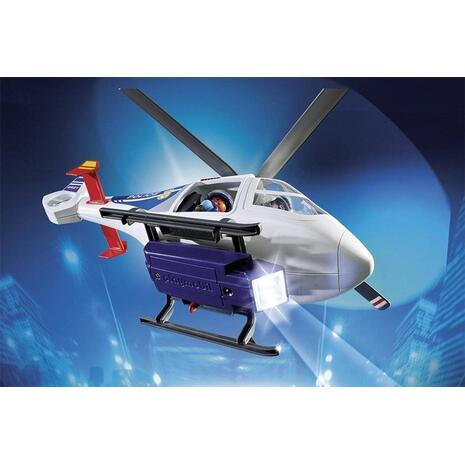 Ελικόπτερο Αστυνομίας με προβολέα LED Playmobil