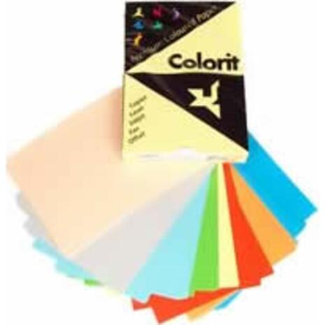 Χαρτί εκτύπωσης Colorit Α4 160gr 250 φύλλα σε διάφορα χρώματα