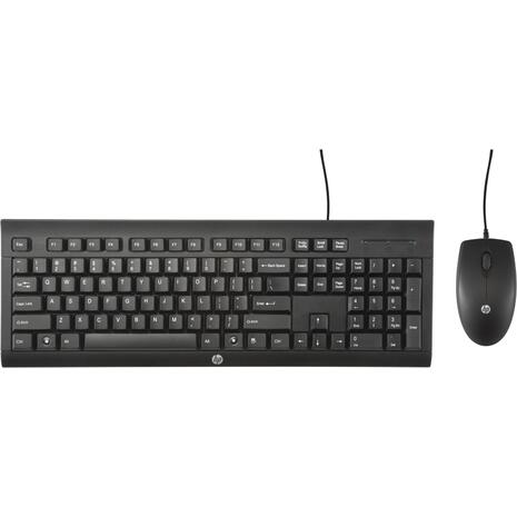 Σετ Ενσύρματο Πληκτρολόγιο- Ποντίκι HP C2500 Black