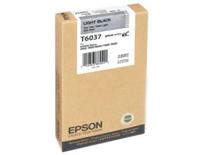 Μελάνι εκτυπωτή EPSON T6037 Light Black 220ml (C13T603700) (Black)