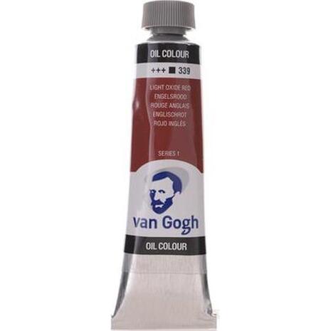 Χρώμα λαδιού Talens Van Gogh 20ml Νο339 L Oxide Red (series 1)