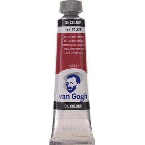 Χρώμα λαδιού Talens Van Gogh 20ml No326 Alizarin Crimson (series 1)