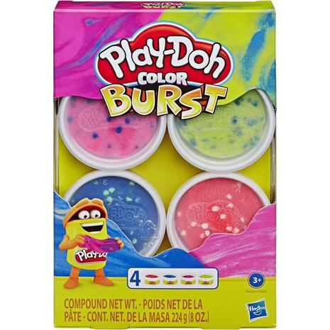 Playdoh Color Burst-2 Σχέδια (E6966)