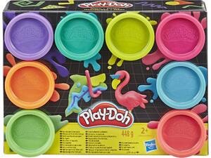 Βαζάκια Πλαστελίνης Sea Rainbow Hasbro Play-Doh (2 Σχέδια)