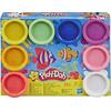 Βαζάκια Πλαστελίνης Sea Rainbow Hasbro Play-Doh (2 Σχέδια)