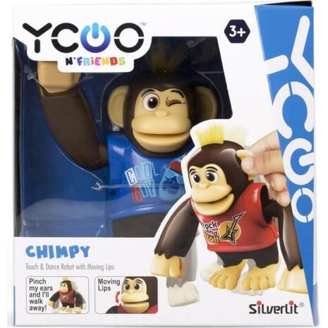 Ηλεκτρονικό Robot Ycoo And Friends Chimpy Χιμπαντζής - 4 Χρώματα (7530-88564)