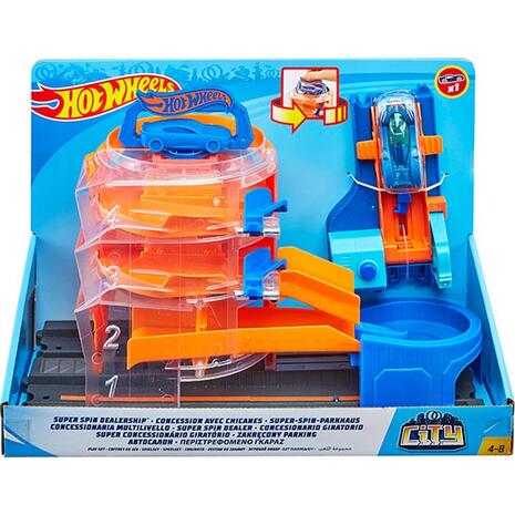 Hot Wheels City Περιστρεφόμενο Γκαράζ Σετ Παιχνιδιού FNB15 / GBF95