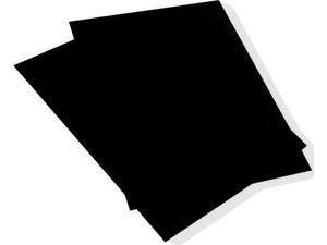 Οπισθόφυλλο FOSKA A4 βιβλιοδεσίας μαύρο χάρτινο (1 τεμάχιο)