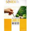 Ετικέτες αυτοκόλλητες SOREX 105x148mm (Λευκό)