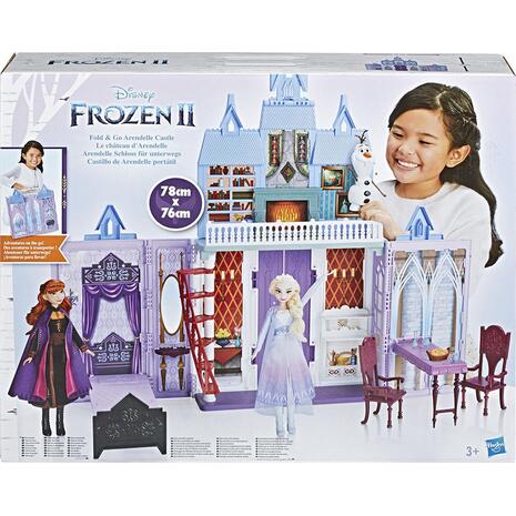 Disney Frozen II Fold and Go Κάστρο Arendelle Σετ Παιχνιδιού (E5511)