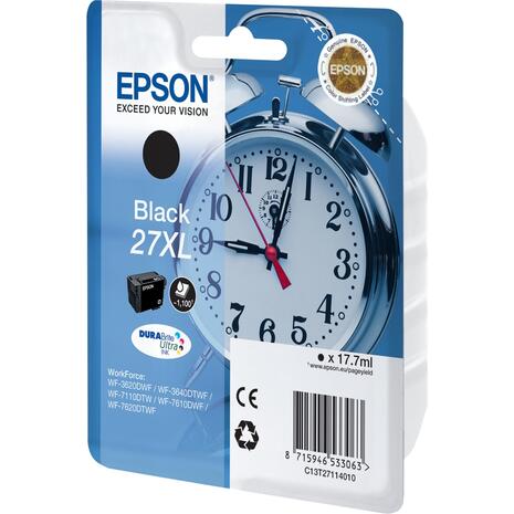 Μελάνι εκτυπωτή EPSON 27XL Black (Black)