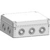 Κουτί στεγανό 150x110x70cm διακλάδωσης Nock- Out COURBI γκρι (32-21043-150)