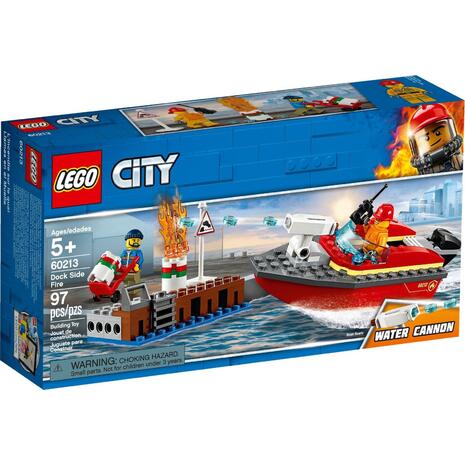 Lego City Dock Side Fire (60213)