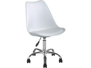 Καρέκλα γραφείου MARTIN PP/PU Ασπρο [E-00020002] EO201,2W 51x55x81/91cm (1 τεμάχιο) (Λευκό)