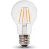 Λάμπα LED E27 8W θερμό λευκό φως δέσμης Filament 2700Κ 360ο 880lm (35-004201)