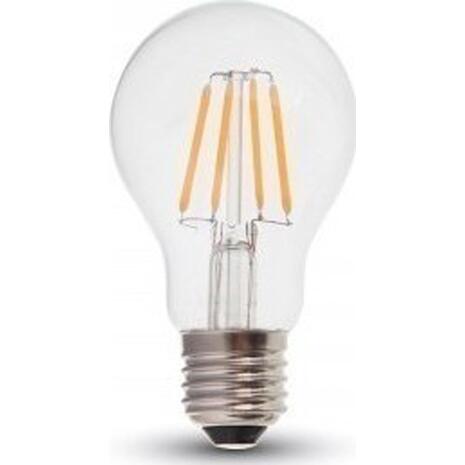 Λάμπα LED E27 8W θερμό λευκό φως δέσμης Filament 2700Κ 360ο 880lm (35-004201)
