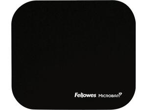 Mousepad Fellowes Microban μαύρο 22x20cm (5933907)