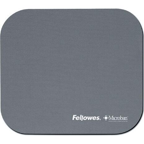 Mousepad Fellowes Microban silver 22x20cm (5934005)