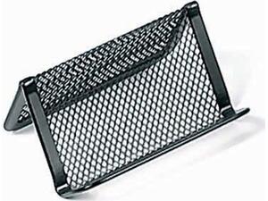 Θηκή BLACK/RED για κάρτες μεταλλική διάτρητη μαύρο