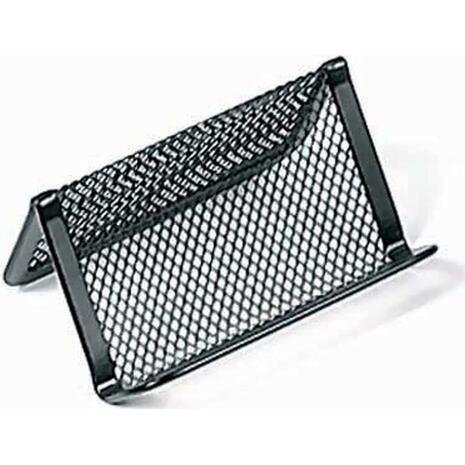 Θηκή BLACK/RED για κάρτες μεταλλική διάτρητη μαύρο