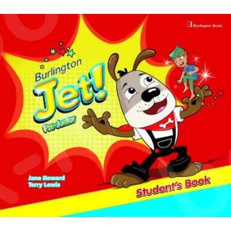 Burlington Jet! Pre-Junior Student's Book with My First Words Booklet and Audio CD (978-9925-300-44-0)