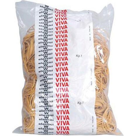 Λαστιχάκια λεπτά Viva Φ60 - 95mm x 1.8mm συσκευασία 1kg (E060)