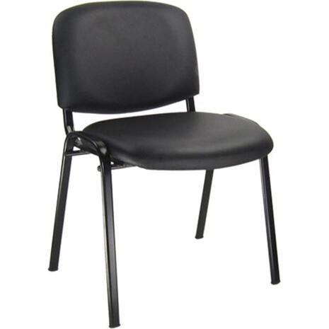 Καρέκλα SIGMA Μαύρο Μέταλλο/PVC Μαύρο [Ε-00015879] ΕΟ550,17 (Μαύρο)