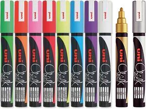 Μαρκαδόρος κιμωλίας UNI chalk PWE-5M