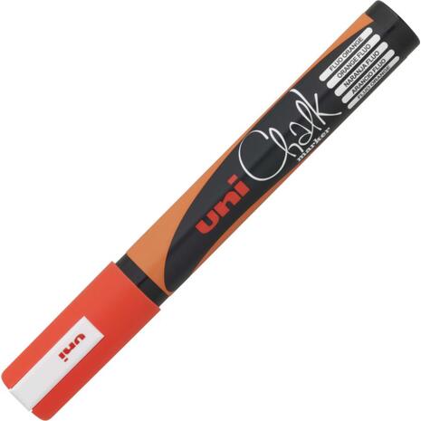 Μαρκαδόρος κιμωλίας UNI chalk PWE-5M Fluo Orange