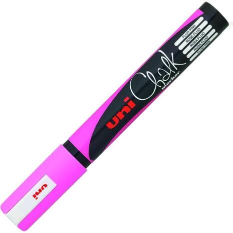 Μαρκαδόρος κιμωλίας UNI chalk PWE-5M fluo pink