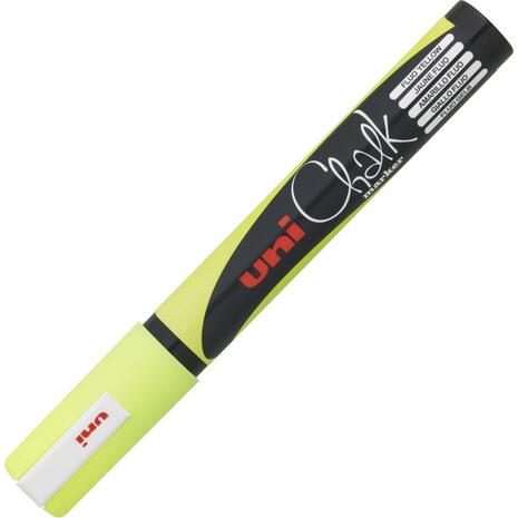 Μαρκαδόρος κιμωλίας UNI chalk PWE-5M fluo yellow