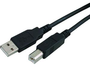 Καλώδιο USB Powertech 2.00 σε USB Type Β black copper 3m (CAB-U050)