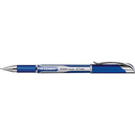 Στυλό υγρής μελάνης Claro Sigma Plus 0.7mm με καπάκι μπλε