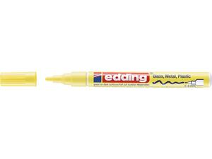 Μαρκαδόρος ανεξίτηλος EDDING 751 pastel κίτρινο