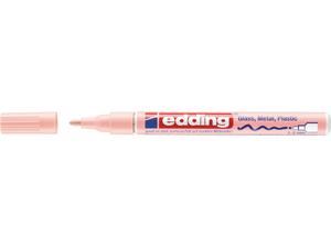 Μαρκαδόρος ανεξίτηλος EDDING 751 pastel ροζ