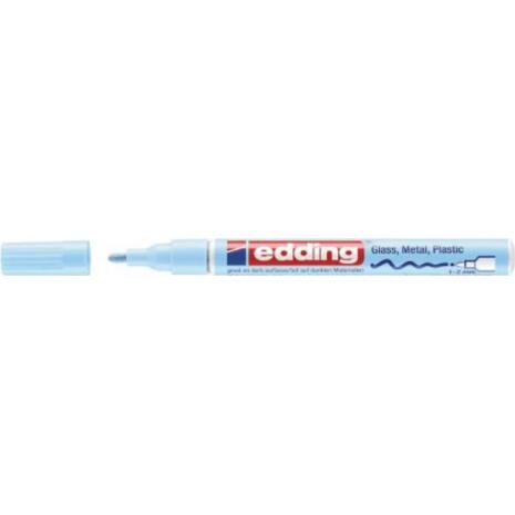 Μαρκαδόρος ανεξίτηλος EDDING 751 pastel μπλε