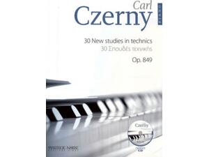 Carl Czerny 30 new studies in techniques op.849