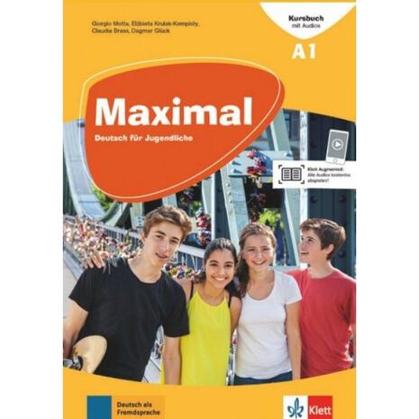 Maximal A1: Kursbuch Mit Audio Online & Klett Book-App