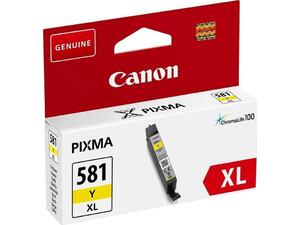 Μελάνι εκτυπωτή CANON CLI-581XL Yellow 8.3ml (2051C001) (Yellow)